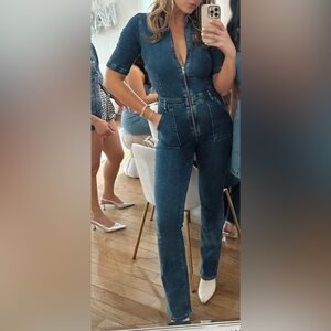 Women's Denim Jumpsuit